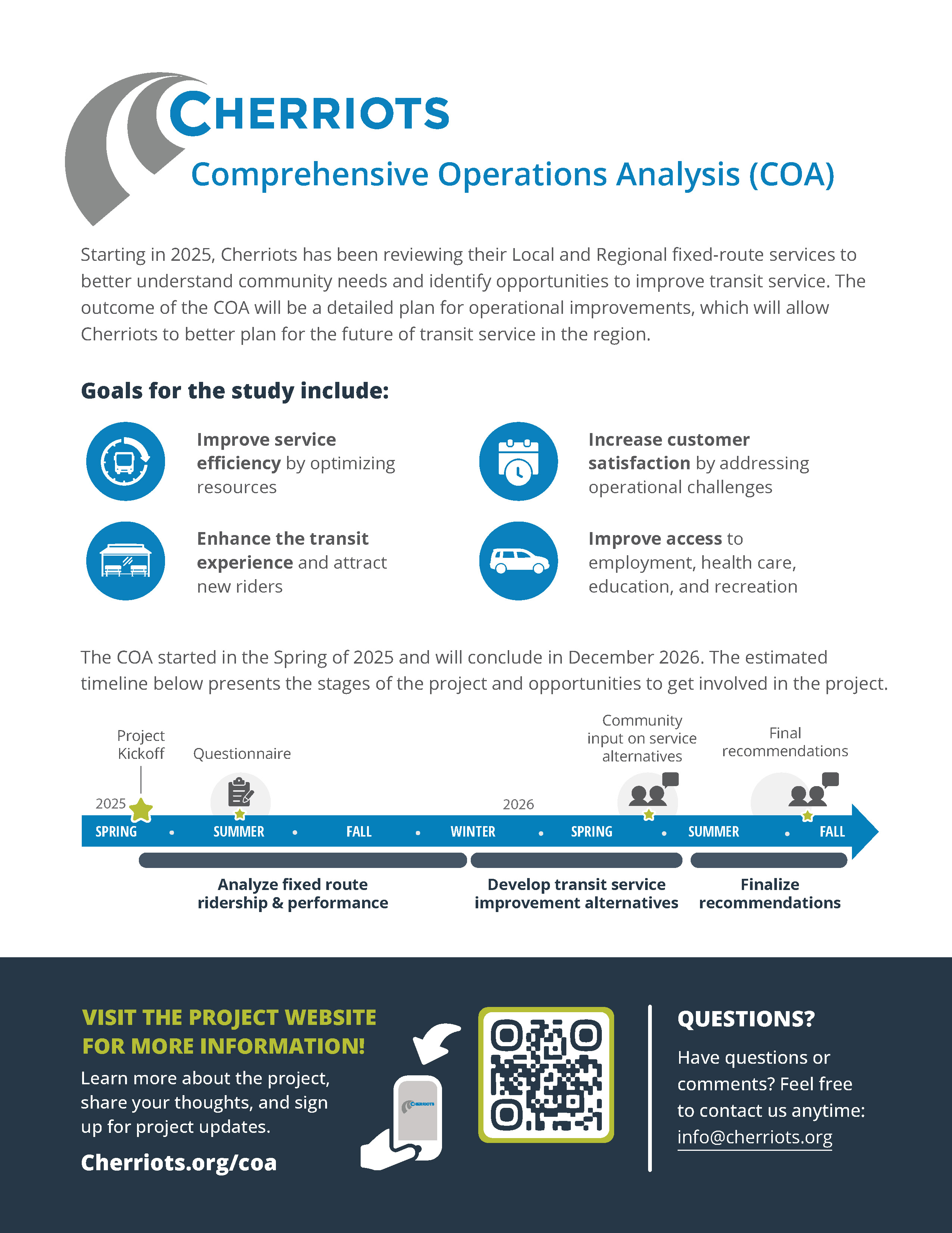 Image of the COA Fact Sheet