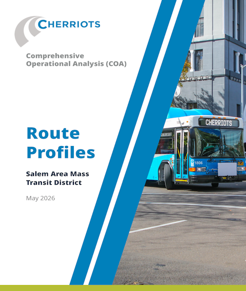 COA Route Profiles Report Cover Page