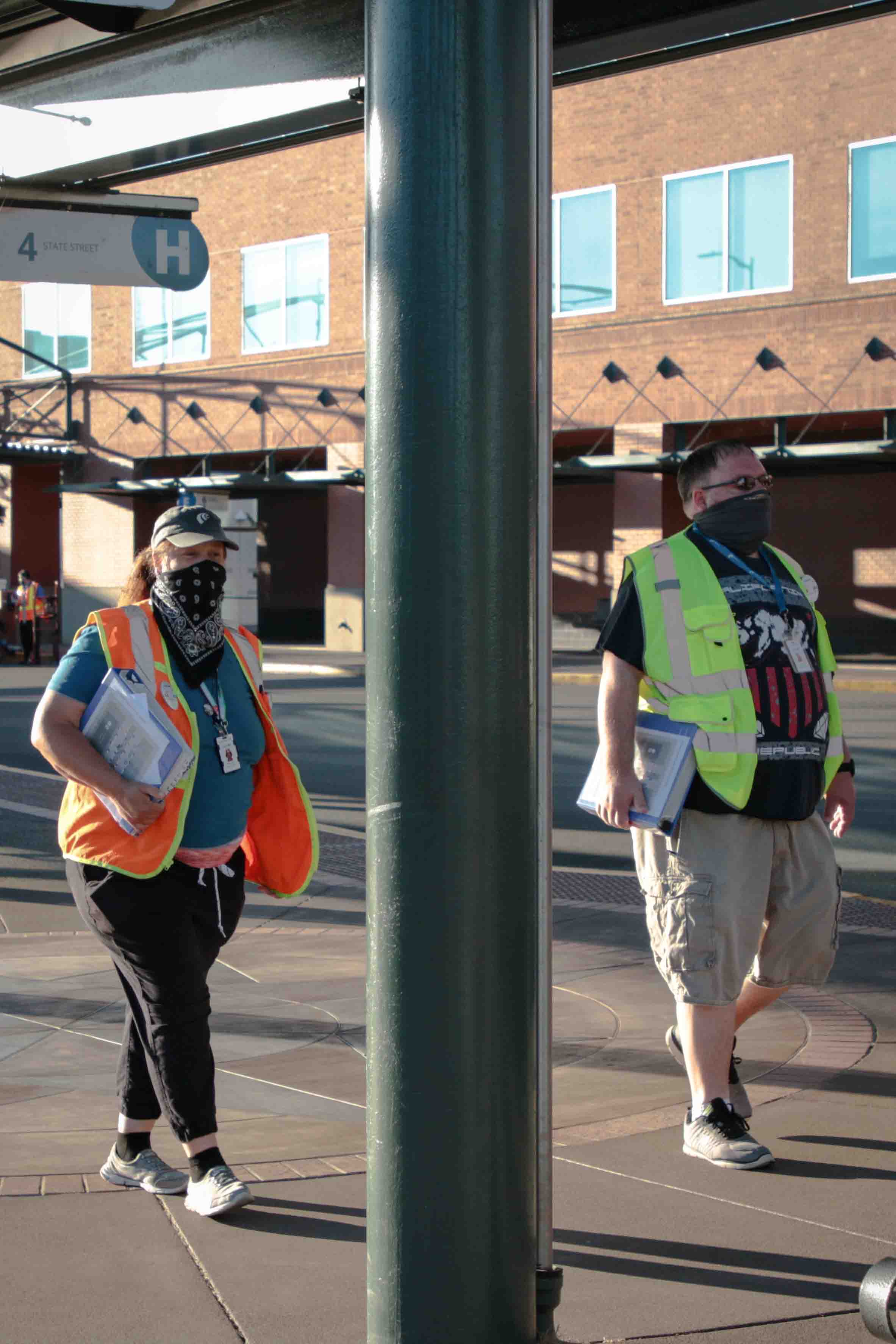 Transit Hosts at the Downtown Transit Center