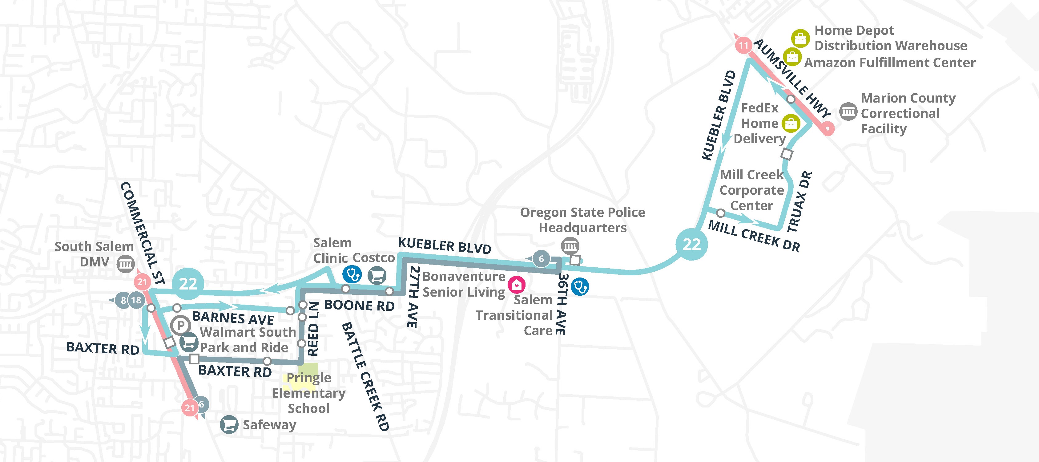 View of Cherriots | There's a New Route in South Salem!
