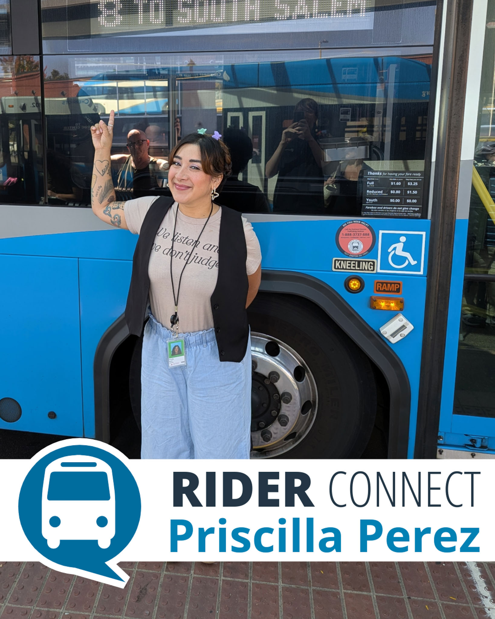 Priscilla Perez, Rider Connect