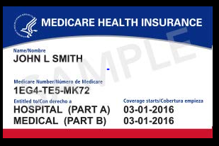 Medicare Card Example